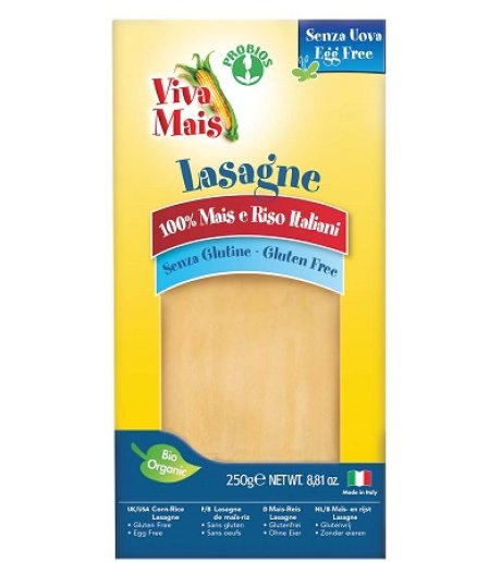 VVM LASAGNE MAIS/RISO 250G