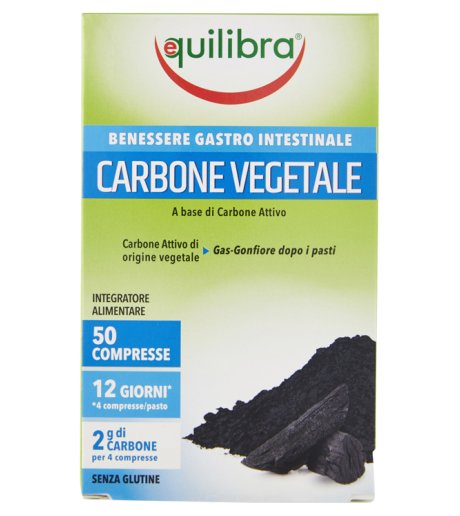 EQUILIBRA CARB VEGETALE 50CPR