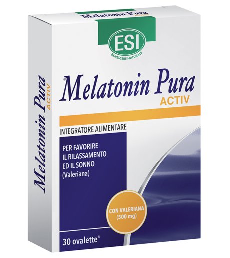 MELATONIN PURA ACTIV 30 OVAL ESI