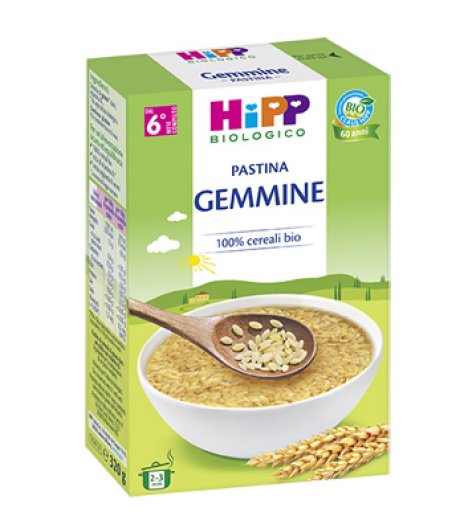 HIPP PASTINA GEMMINE 320G