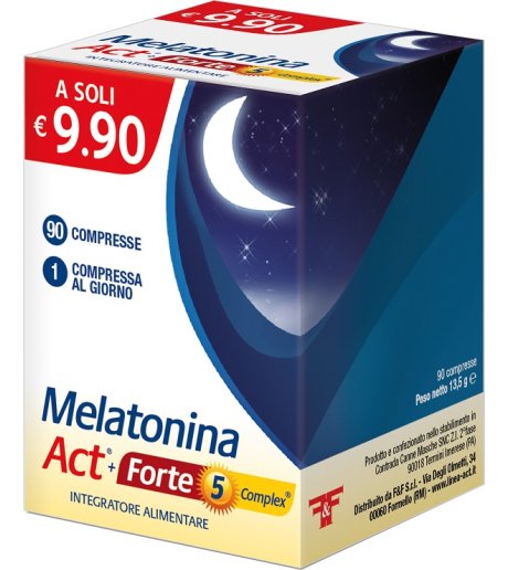 MELATONINA ACT+FT 5 COMP 90CPR