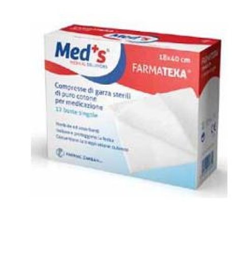 MEDS GARZA 12/8 18X40CM SSR ZABB