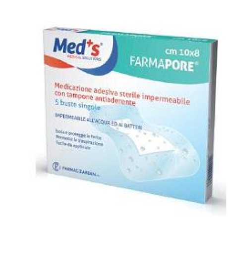 MEDS PORE MEDIC ADES 10X12CM 5