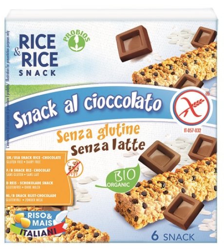 R&R Snack Riso Ciocc.6x21g