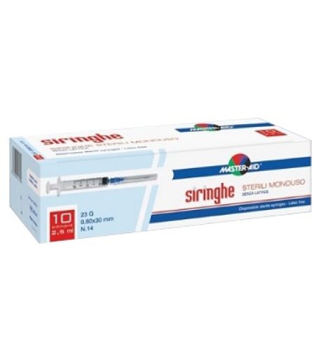 MASTER-AID SIRINGA 10ML 10PZ