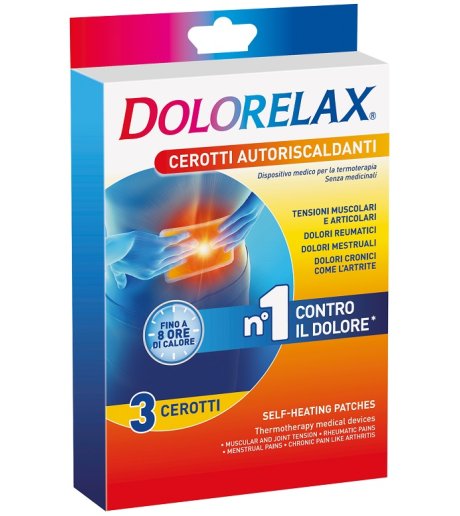 DOLORELAX MED CER EFFET CALD 3PZ