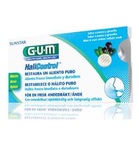 GUM HALICONTROL COMPRESSE 10PZ