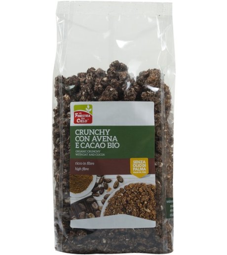 CRUNCHY AVENA CACAO 375G BIO