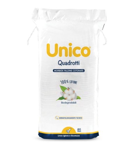 UNICO QUADROTTI 100% COT 60PZ