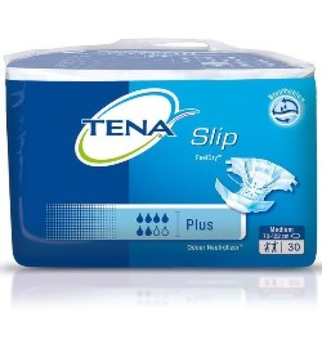 TENA SLIP PLUS PANN M 30PZ 0630