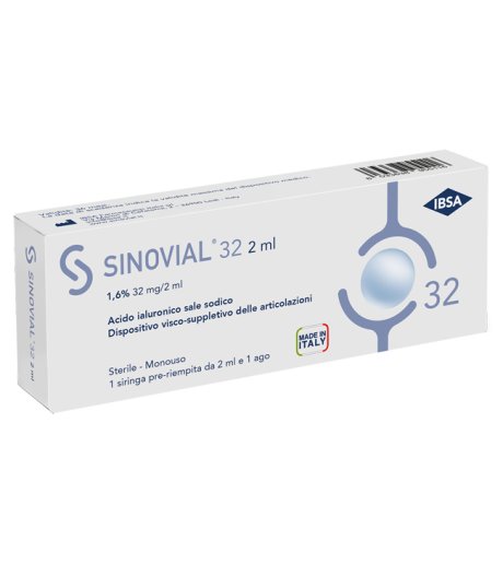 Sinovial 32 Sir 1,6% 2ml 1pz