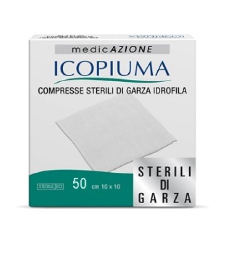 COMPRESSE GARZA 10X10 50PZ ICO