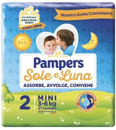 PAMPERS SOLEELUNA MIN 21PZ 9488<