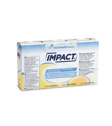 IMPACT ORAL VANIGLIA 3X237ML