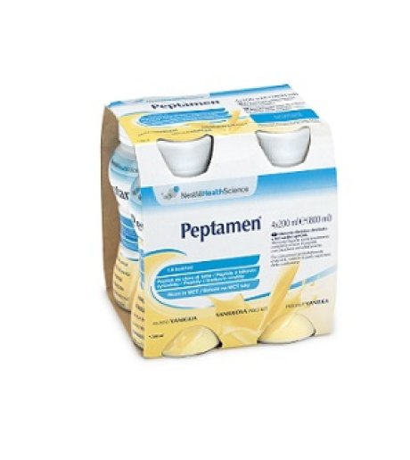 PEPTAMEN VANIGLIA 4X200ML