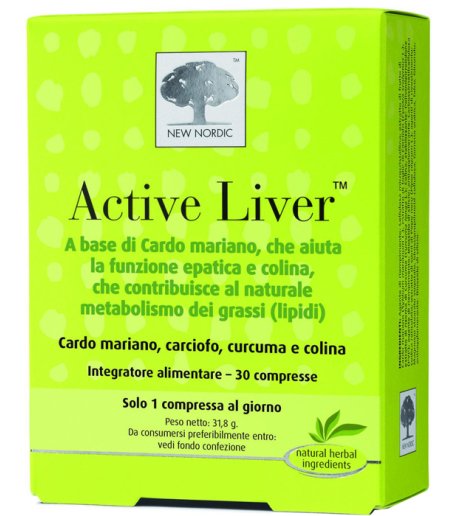 ACTIVE LIVER 30CPR NEW NORDIC