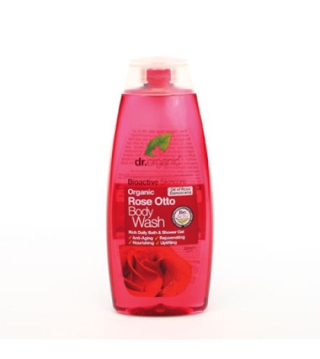 DR ORGANIC ROSE BODY WASH250ML