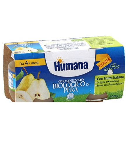 Humana Omog Pera Bio 2x100g