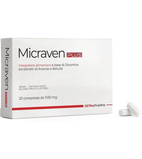 MICRAVEN PLUS 20CPR 1030MG