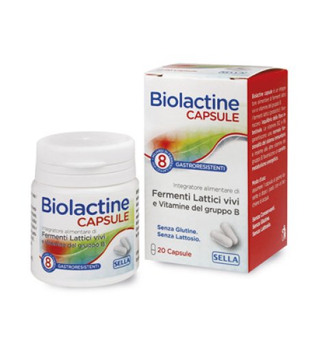 BIOLACTINE Ferm+Vit.20 Cps