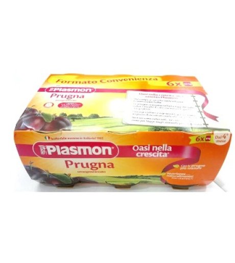 Plasmon Omog Prugna 6x104g