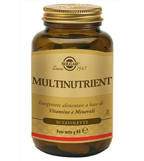 Multinutrient Solgar 30tav