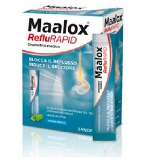 MAALOX REFLURAPID 20BUST