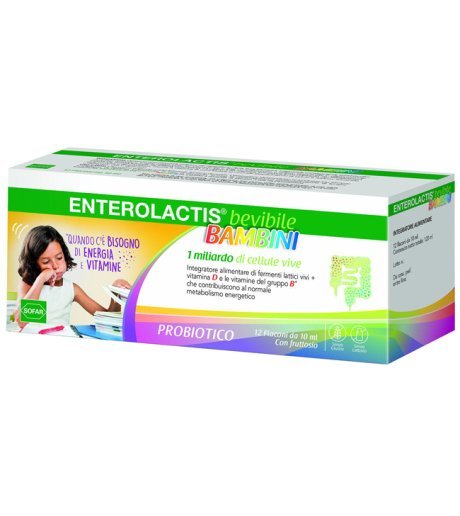 ENTEROLACTIS-BEVIBILE BB 12FL