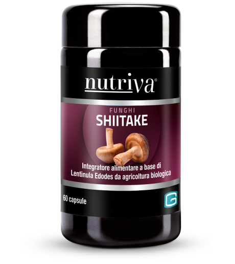 NUTRIVA SHITAKE 60CPS VEG