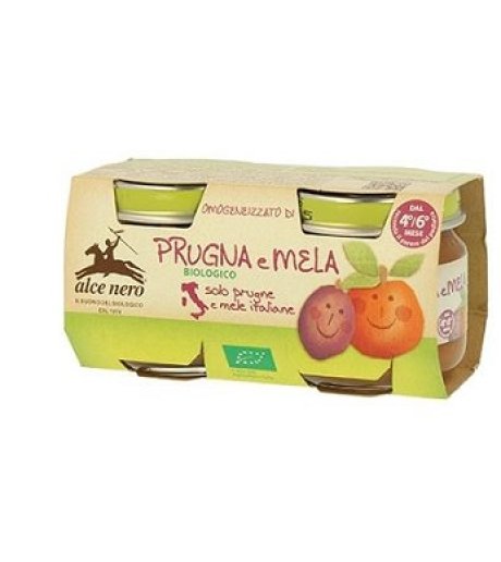 OMOGENEIZ PRUGNA MELA2X80G ALCE