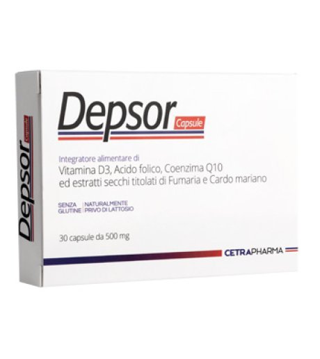 DEPSOR 30 Cps 500mg