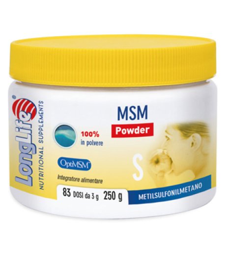 LONGLIFE MSM POWDER 250G