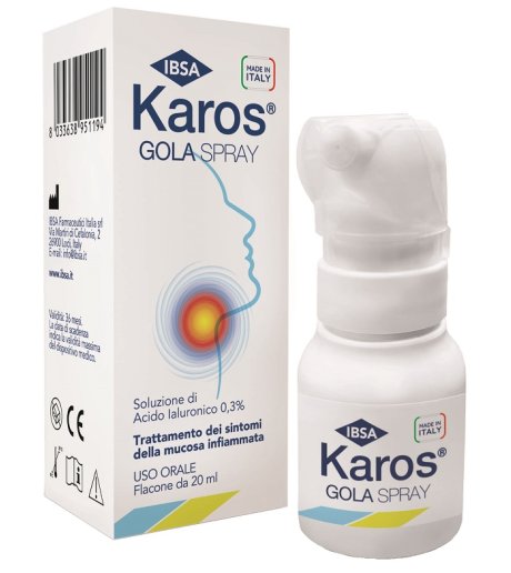 KAROS SPRAY ORALE 0,3% 20ML