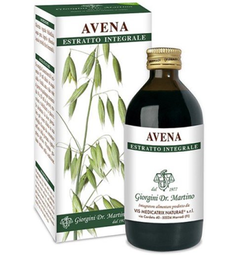 AVENA ESTRATTO INTEGRALE 200ML