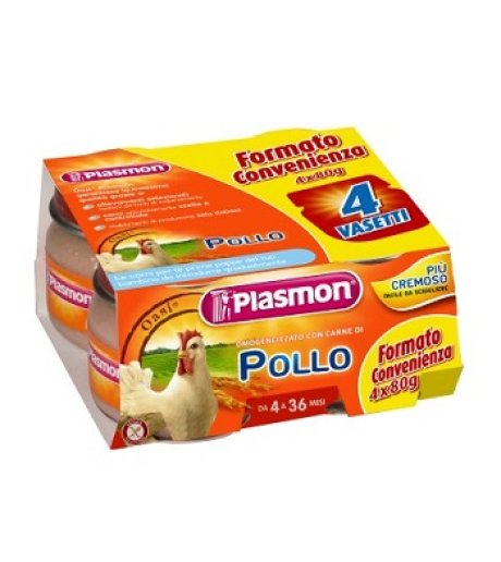 Plasmon Omog Pollo 4x80g