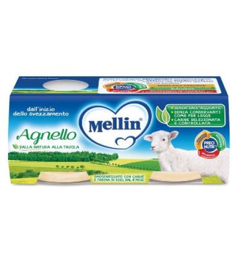 MELLIN-OMO.AGNELLO 2X80G