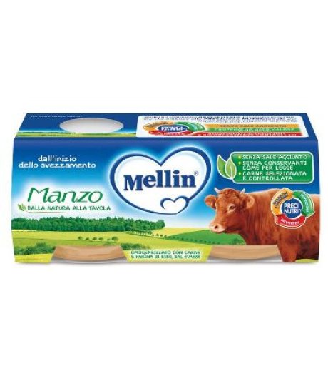 MELLIN-OMO.MANZO 2X80G