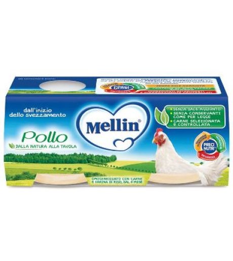 OMO MELLIN Pollo 2x120g