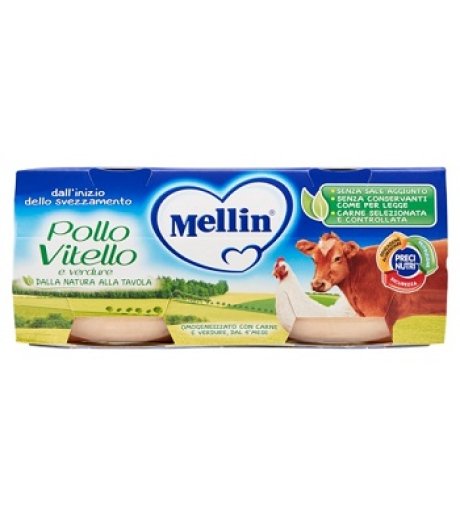 MELLIN OMOG POLLO/VIT VER2X80G