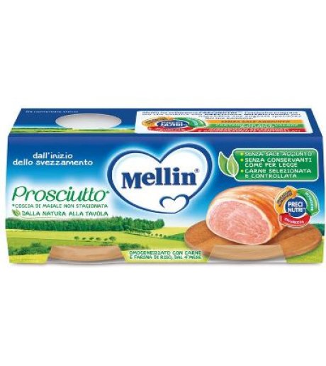 MELLIN-OMO.PROSCIUTTO 2X80G