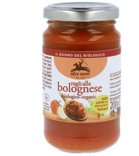 RAGU' BOLOGNESE BIO200G ALCE