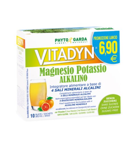 VITADYN MG+K ALKALINO 10BUST