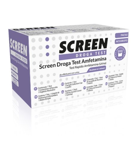 SCREEN DROGA TEST ANFETAMINE