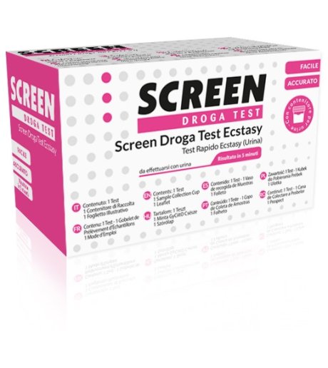 SCREEN DROGA TEST ECSTASY