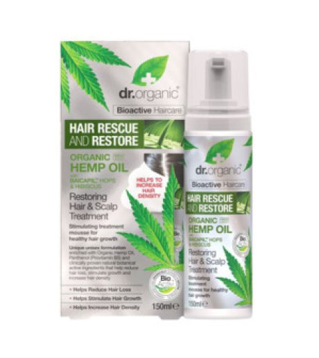 DR ORGANIC HEMP HAIR MOUSSE