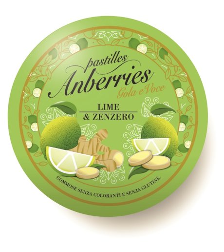 ANBERRIES LIME & ZENZERO