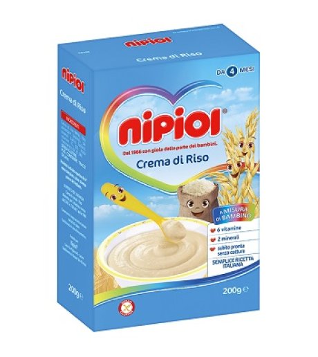 NIPIOL CEREALI CREMA RISO 200