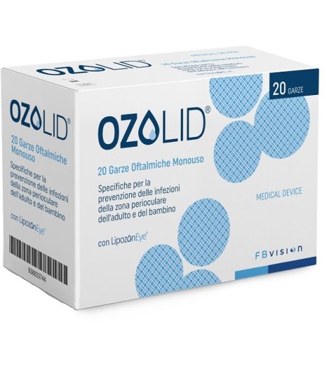 OZOLID GARZE OFT MONOU 20PZ