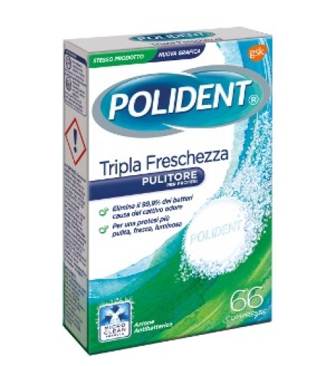 POLIDENT TRIPLA FRESCH 66CPR