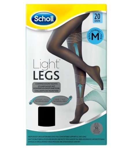 SCHOLL LIGHTLEGS20 DEN M NERO